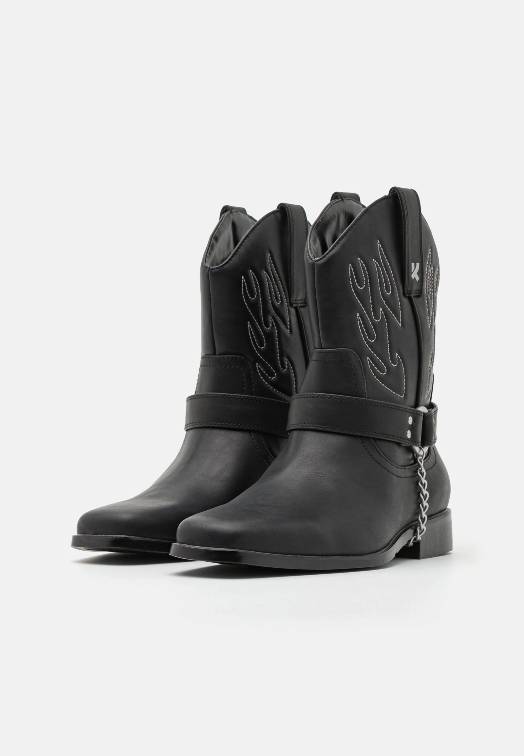 KOI FOOTWEAR Broken Bronco - Lace-Up Ankle Boots - Black - Image 2