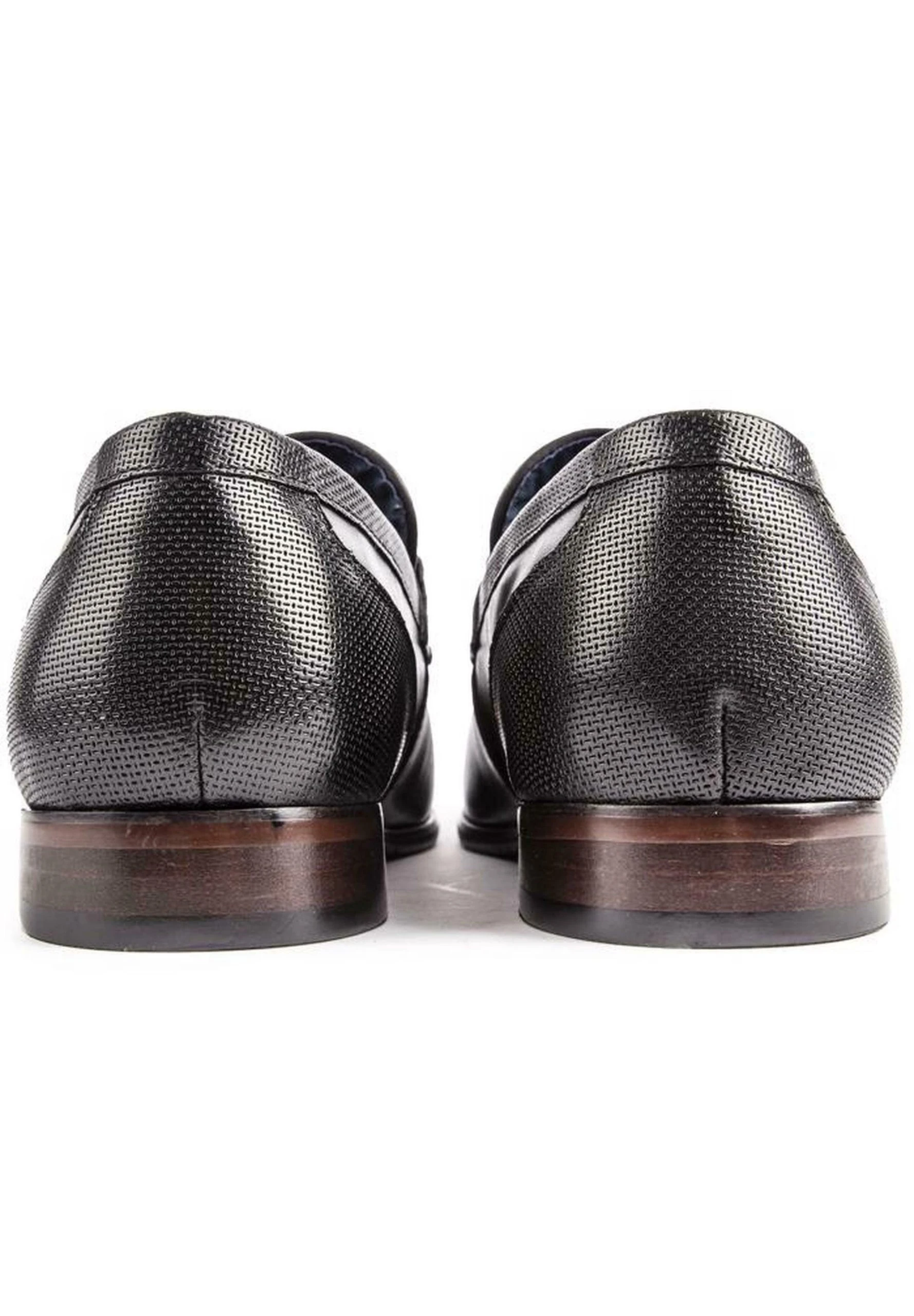 Sole Salter Tassel- Smart Slip-Ons - Black - Image 3