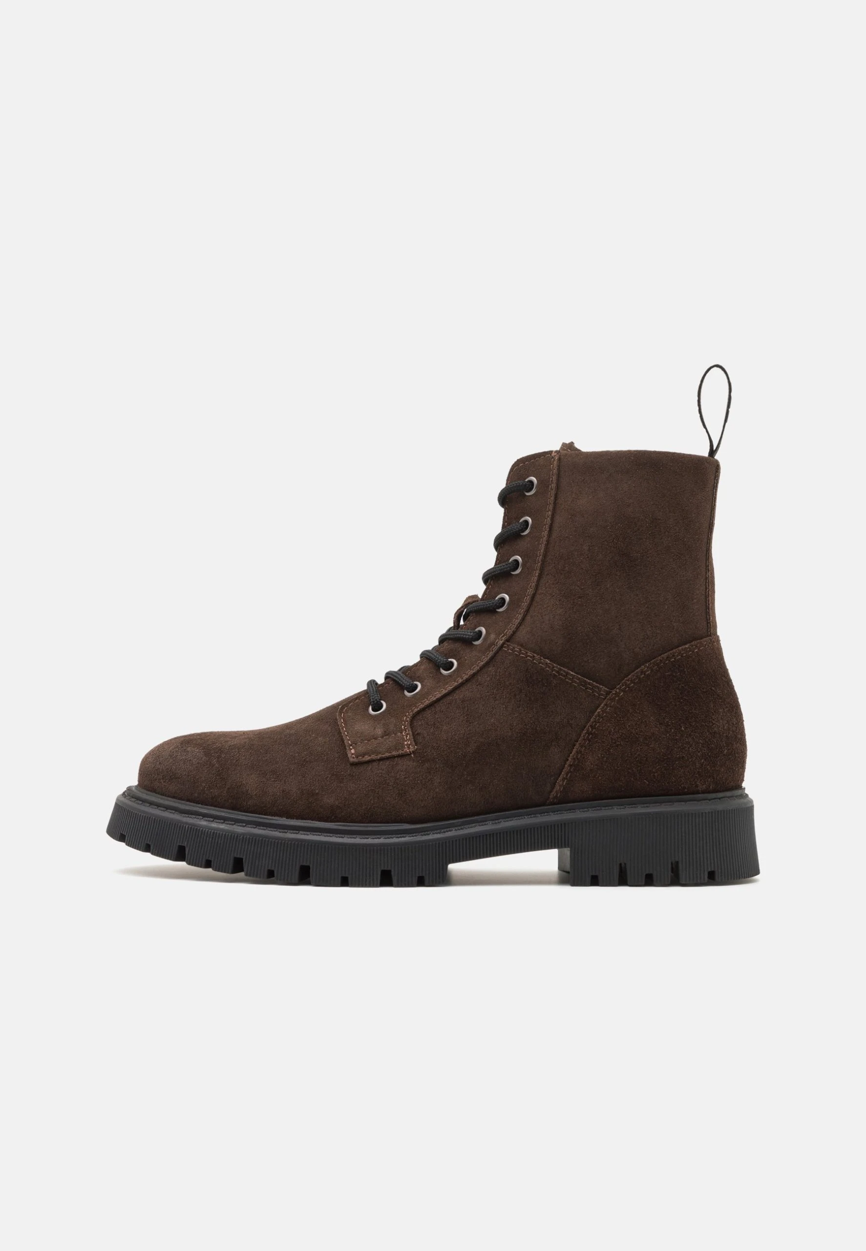 Les Deux Tatum Lace Up Boot - Lace-Up Ankle Boots - Dark Brown