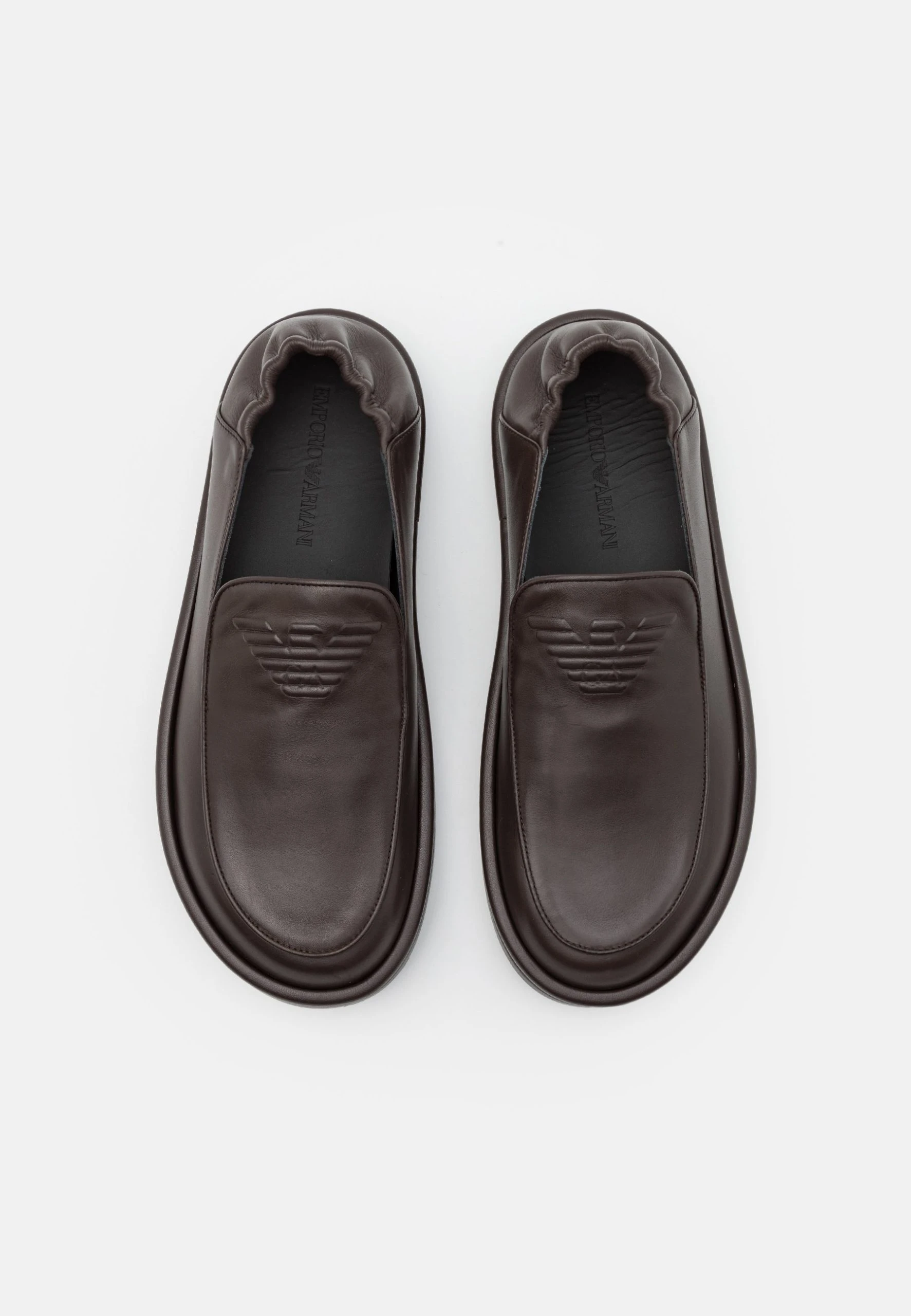 Emporio Armani Indios - Slip-Ons - Dark Brown - Image 4