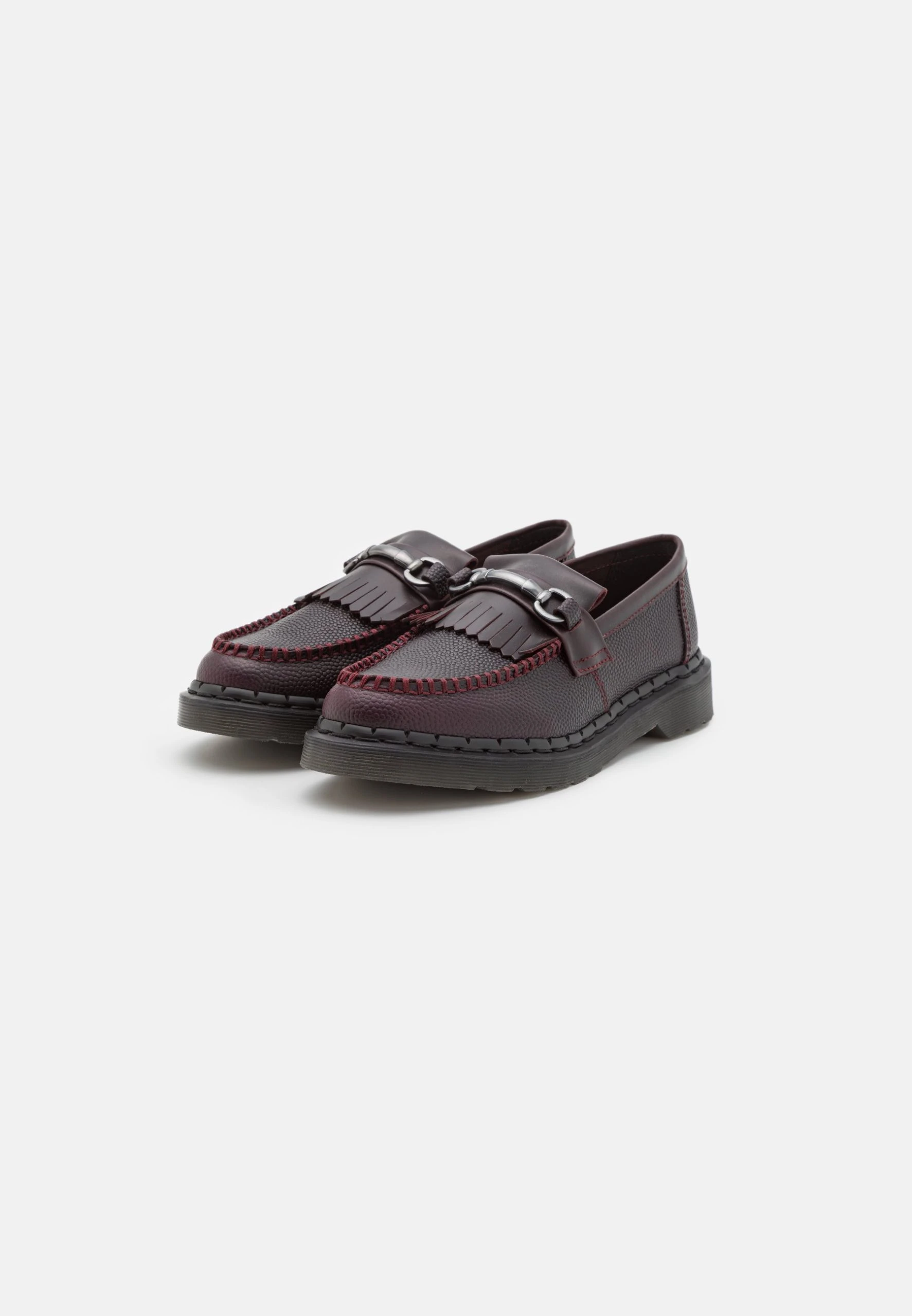Dr. Martens Adrian Snaffle - Slip-Ons - Oxblood/Pebble Grain - Image 2