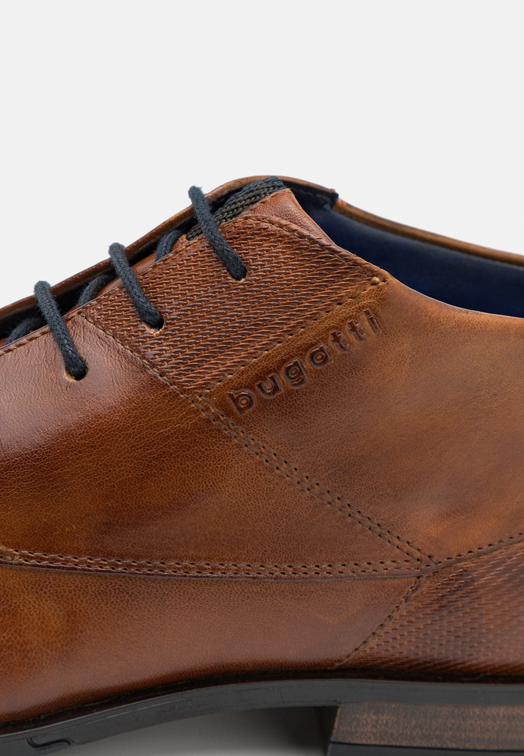 Bugatti Gapo - Smart Lace-Ups - Cognac - Image 6