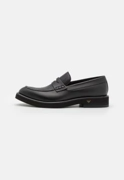 Emporio Armani Savile Row - Slip-Ons - Nero