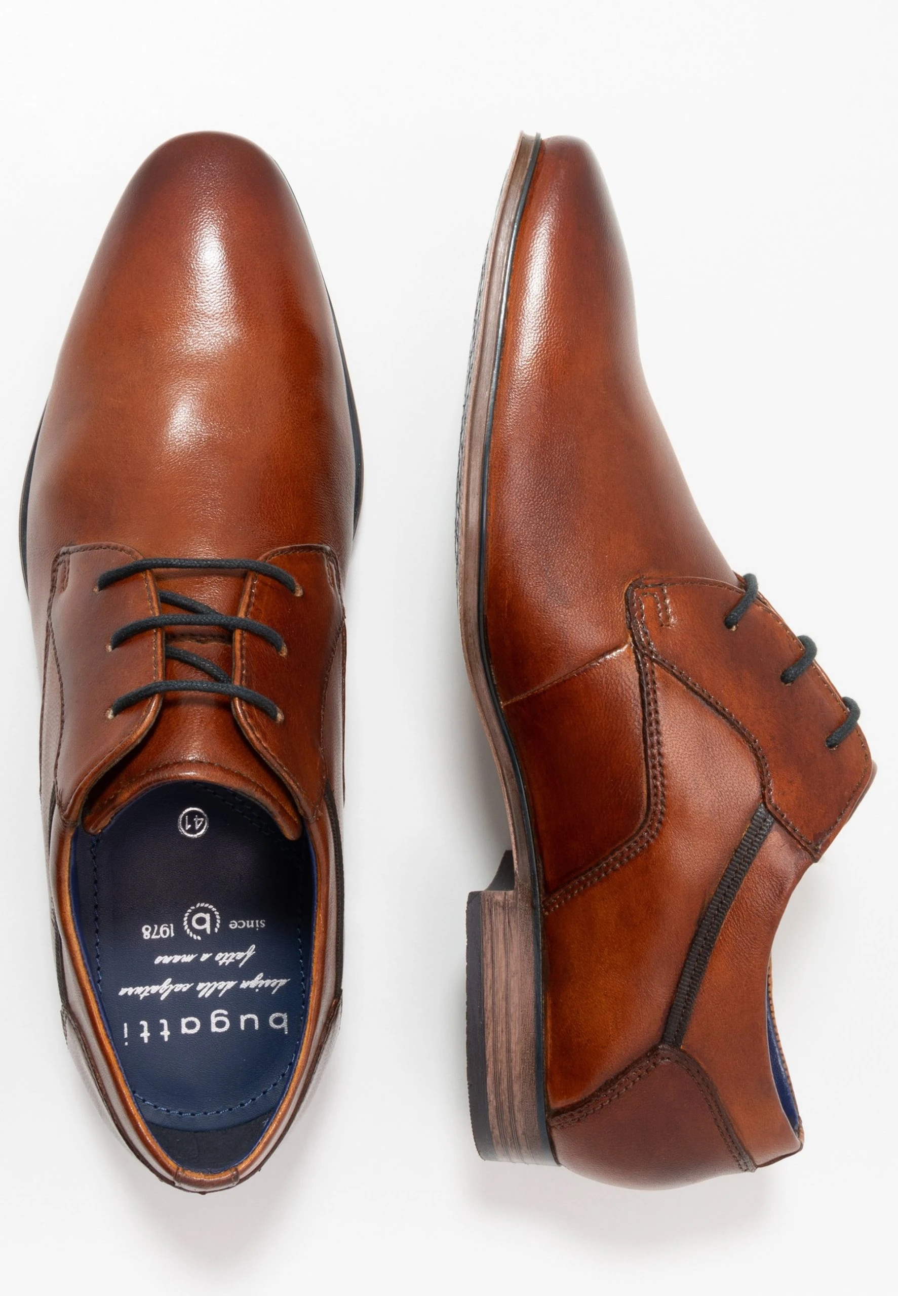 Bugatti Morino - Smart Lace-Ups - Cognac - Image 2