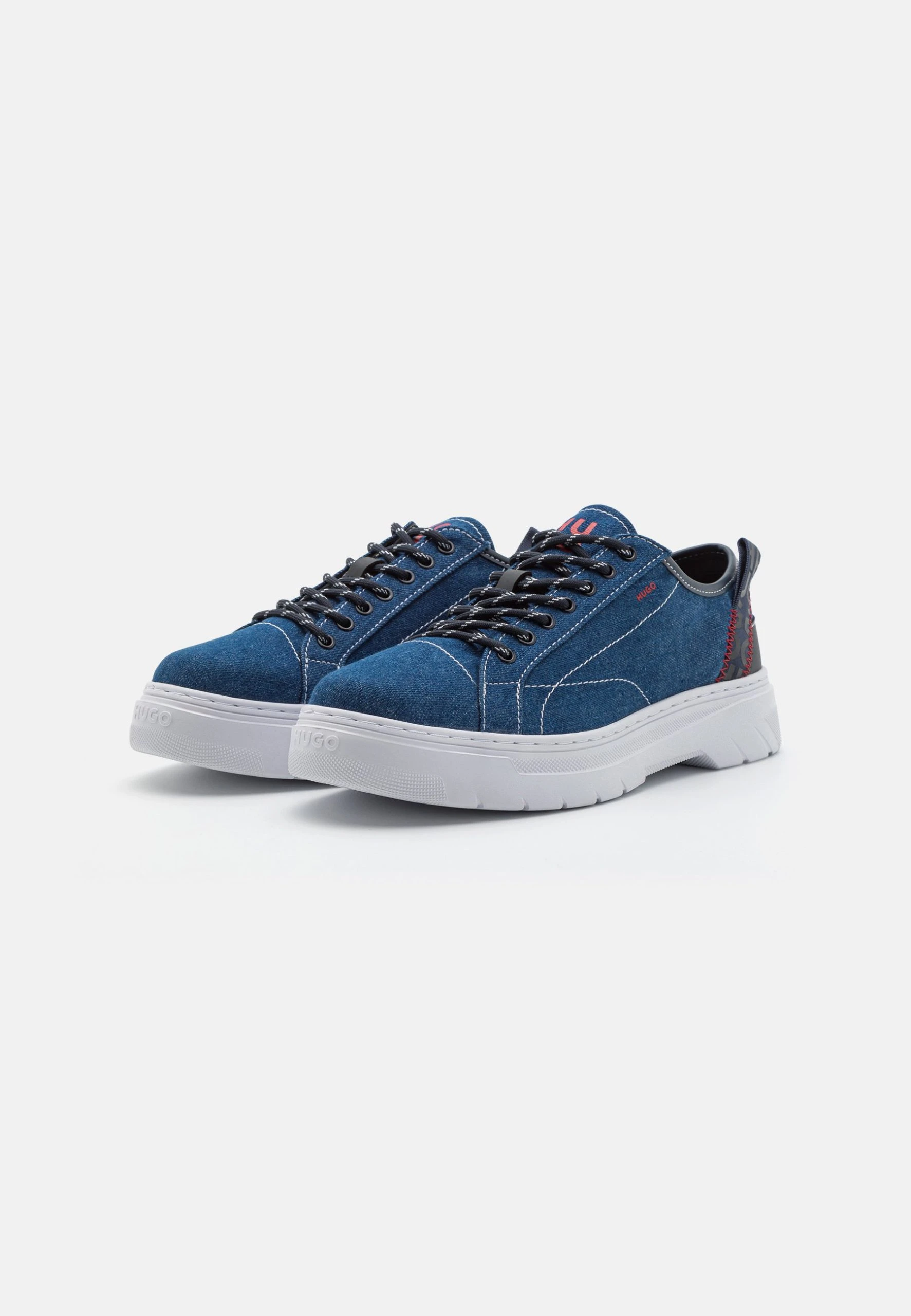 Hugo Urian Derby - Casual Lace-Ups - Dark Blue - Image 2