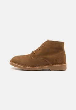 Selected Homme Slhriga New Desert Boot - Lace-Up Ankle Boots - Tobacco Brown
