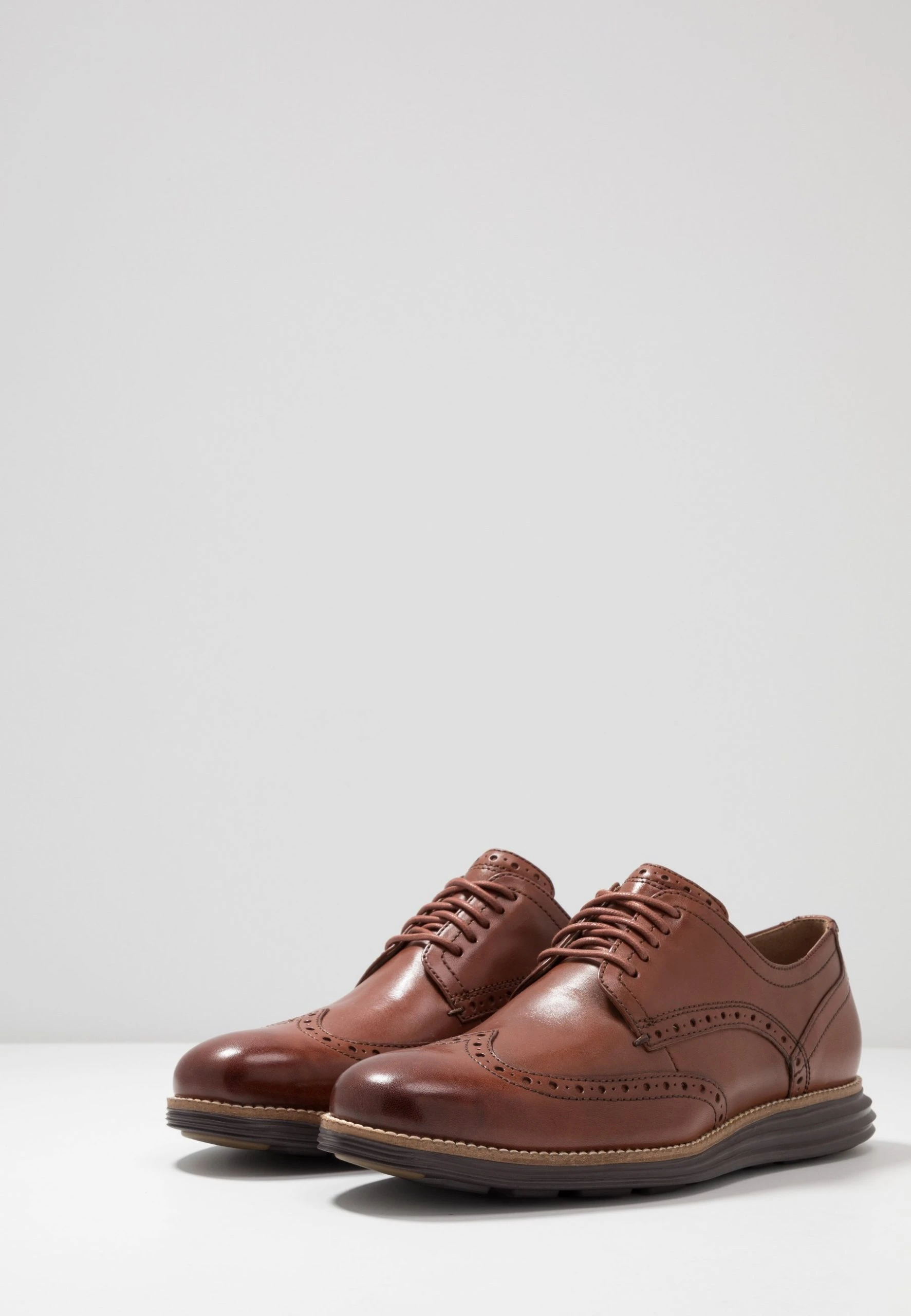 Cole Haan Original Grand Wingtip Oxford - Lace-Ups - Woodbury/Java - Image 3
