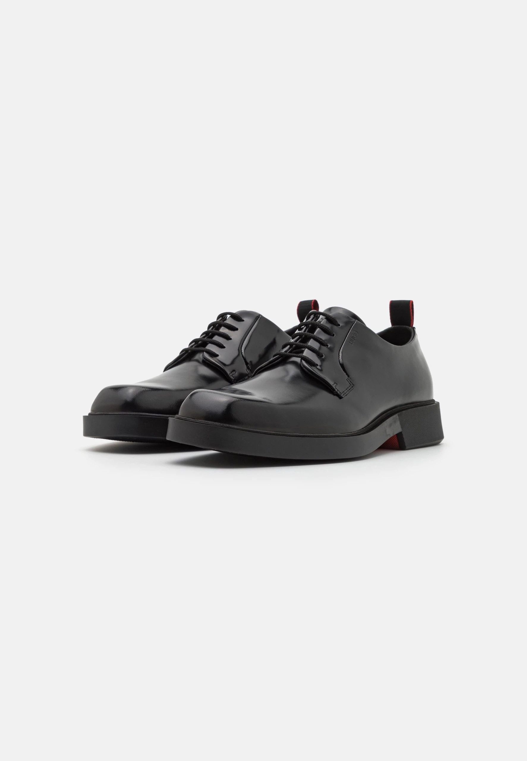 Hugo Iker Derb - Smart Lace-Ups - Black - Image 2