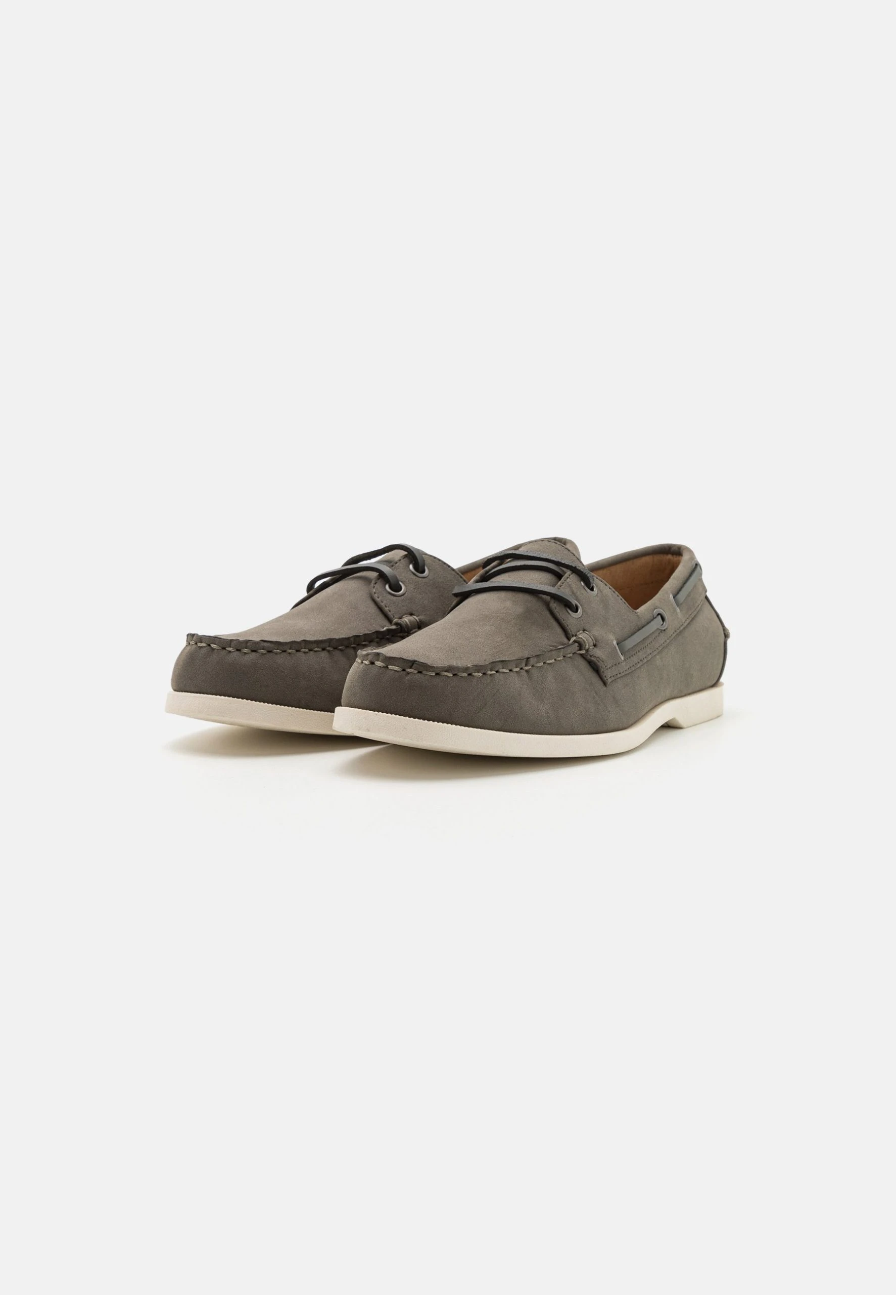 Pier One Boat Shoes - Grey - Image 2
