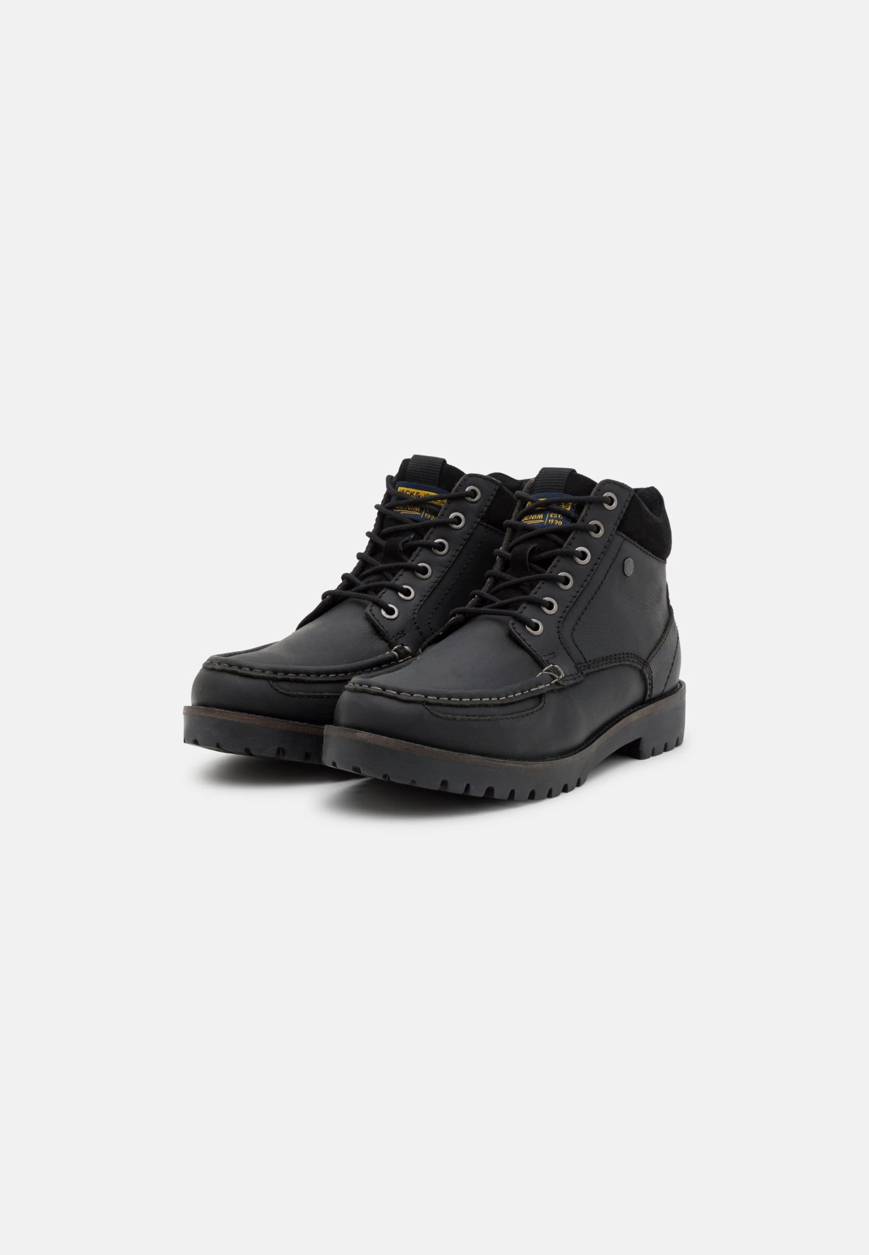 Jack & Jones Jfwbrockwell Moc Boot - Lace-Up Ankle Boots - Anthracite - Image 2