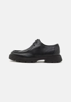 Bianco Biasharp Toe Shoe Soft Texas - Lace-Ups - Black
