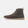 Jack & Jones Jfwbruce Boot - Lace-Up Ankle Boots - Pirate Black