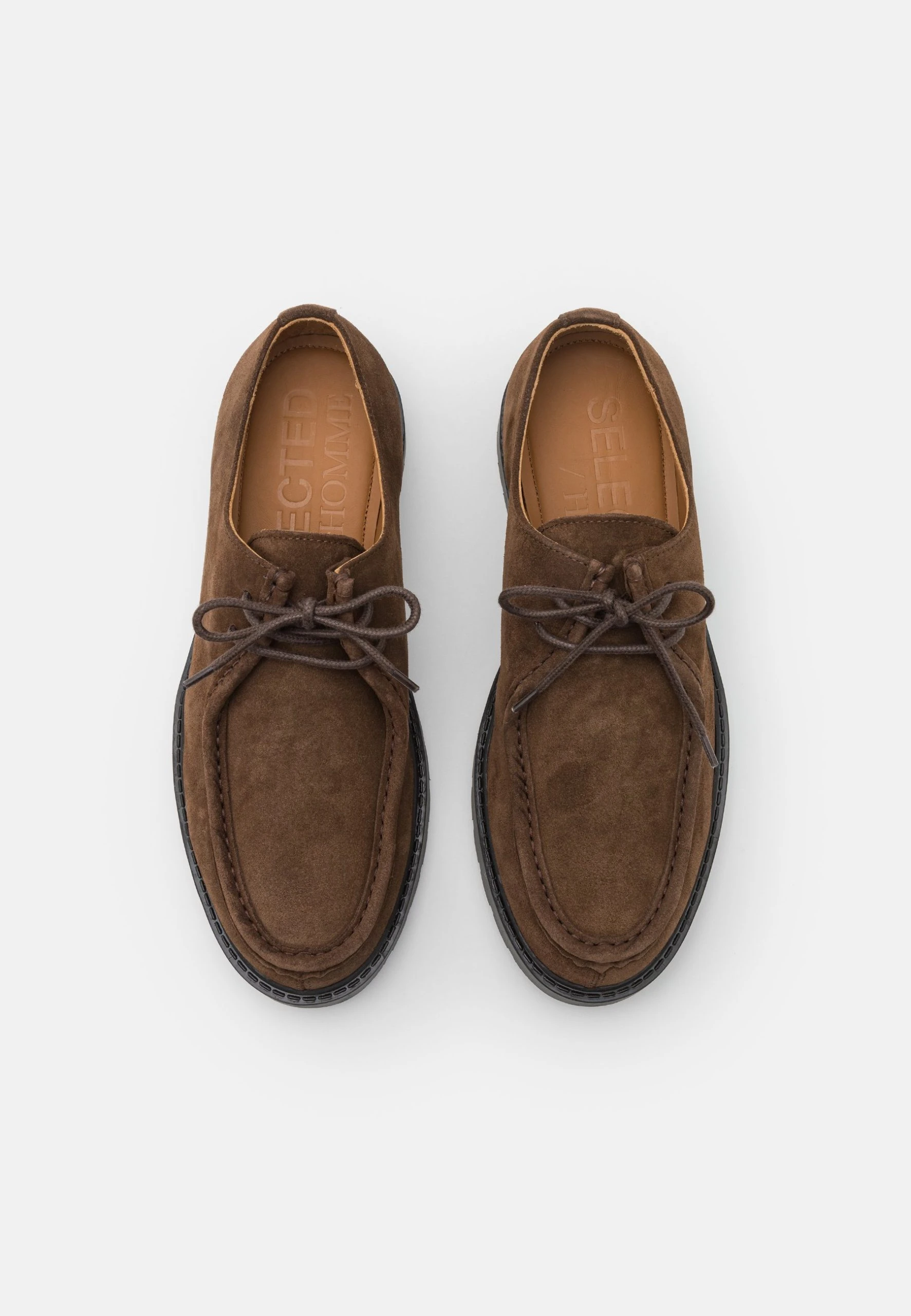 Selected Homme Slhtim Shoe - Lace-Ups - Chocolate Brown - Image 4