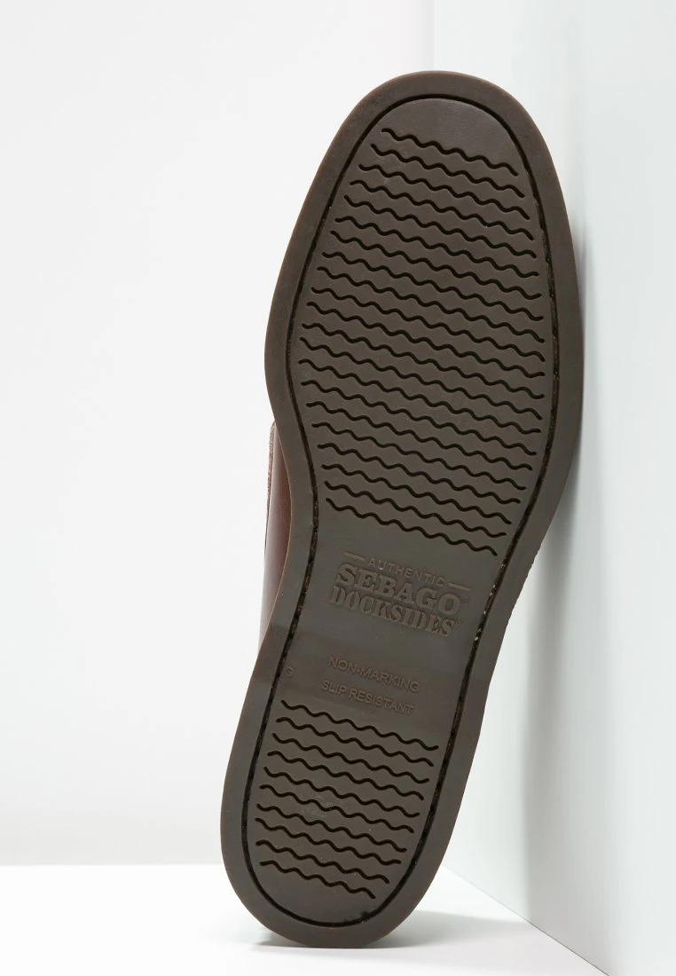 Sebago Docksides Portland Waxed - Boat Shoes - Brown - Image 5