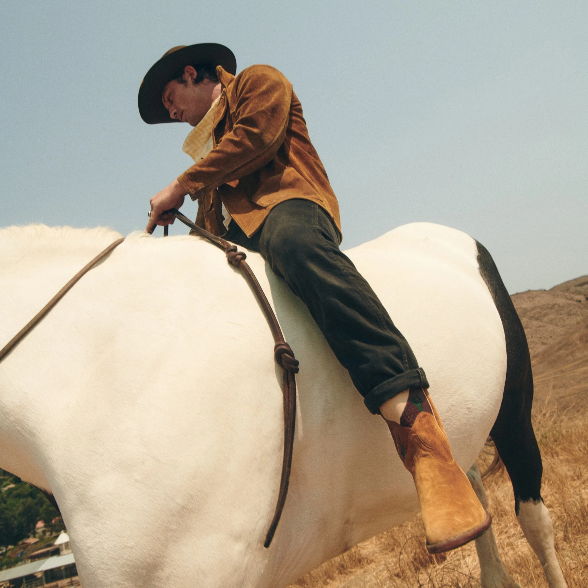 Men's White Sands :: Cognac - Image 5