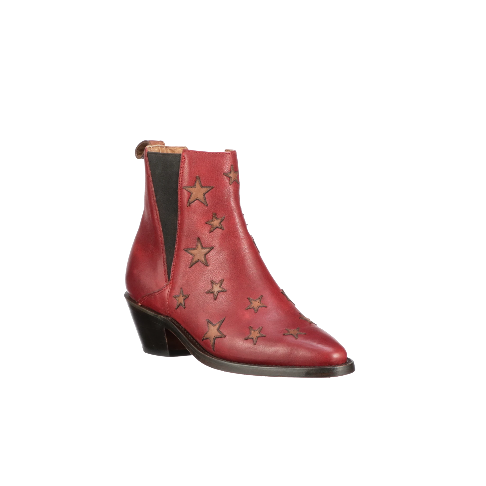 Estrella Chelsea :: Red + Tan - Image 7