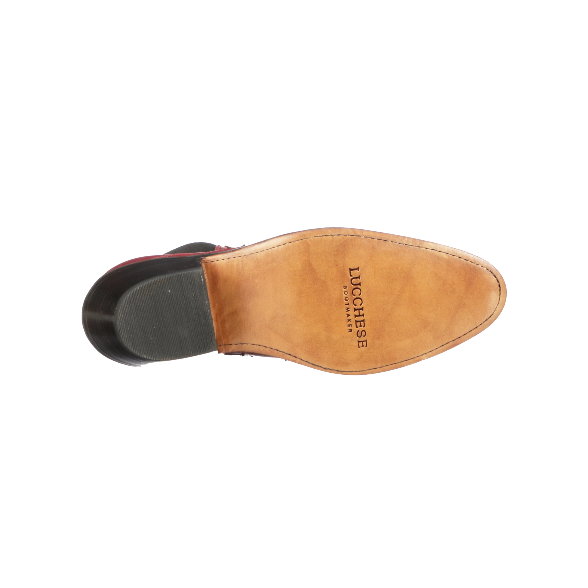 Estrella Chelsea :: Red + Tan - Image 4