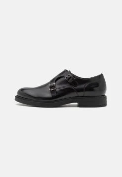 Boss Saul Monk - Smart Slip-Ons - Black
