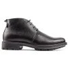 Endive Chukka- Lace-Up Ankle Boots - Black