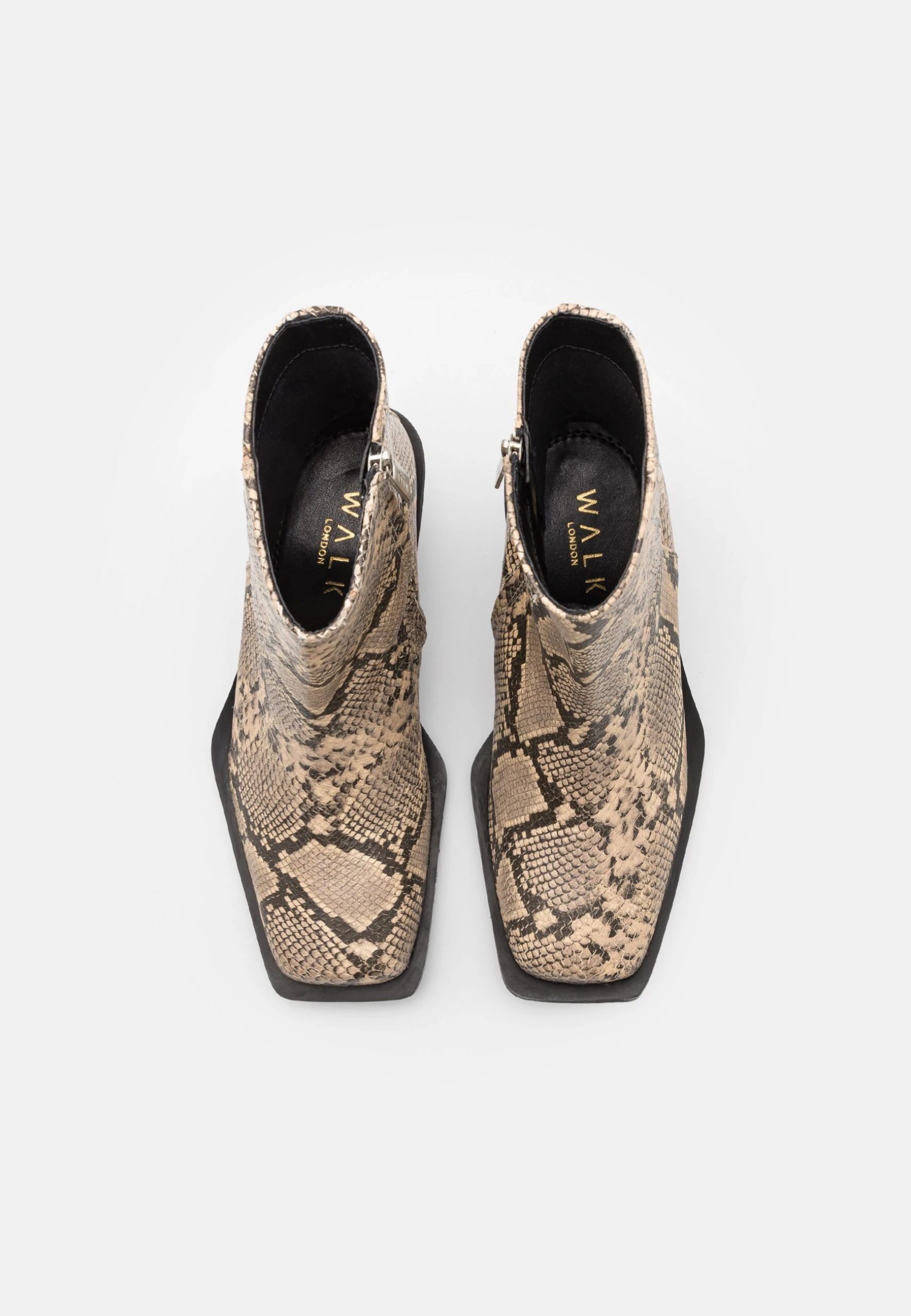 Nola Inside Zip - Cowboy/Biker Ankle Boot - Brown - Image 4