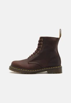 Dr. Martens Pascal - Lace-Up Ankle Boots - Chestnut Brown