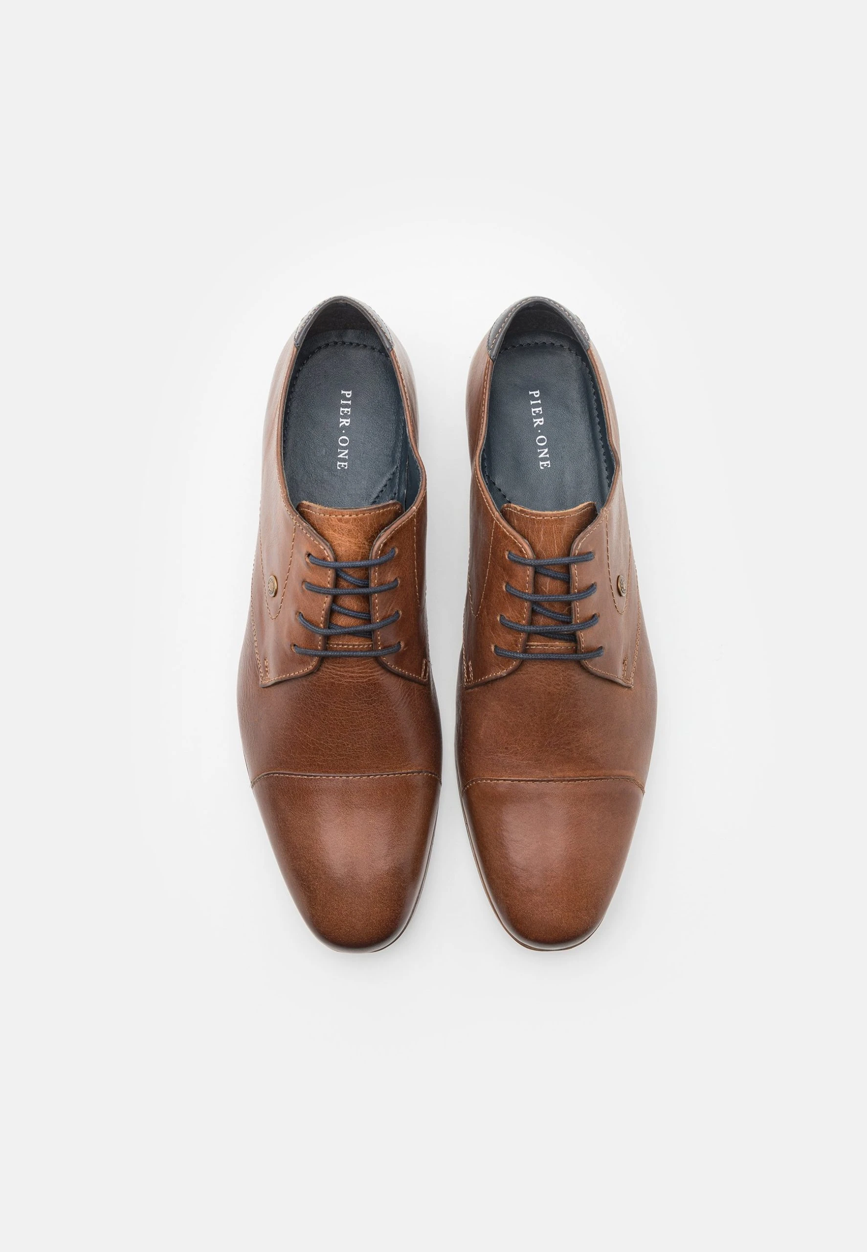 Pier One Leather - Lace-Ups - Camel - Image 4