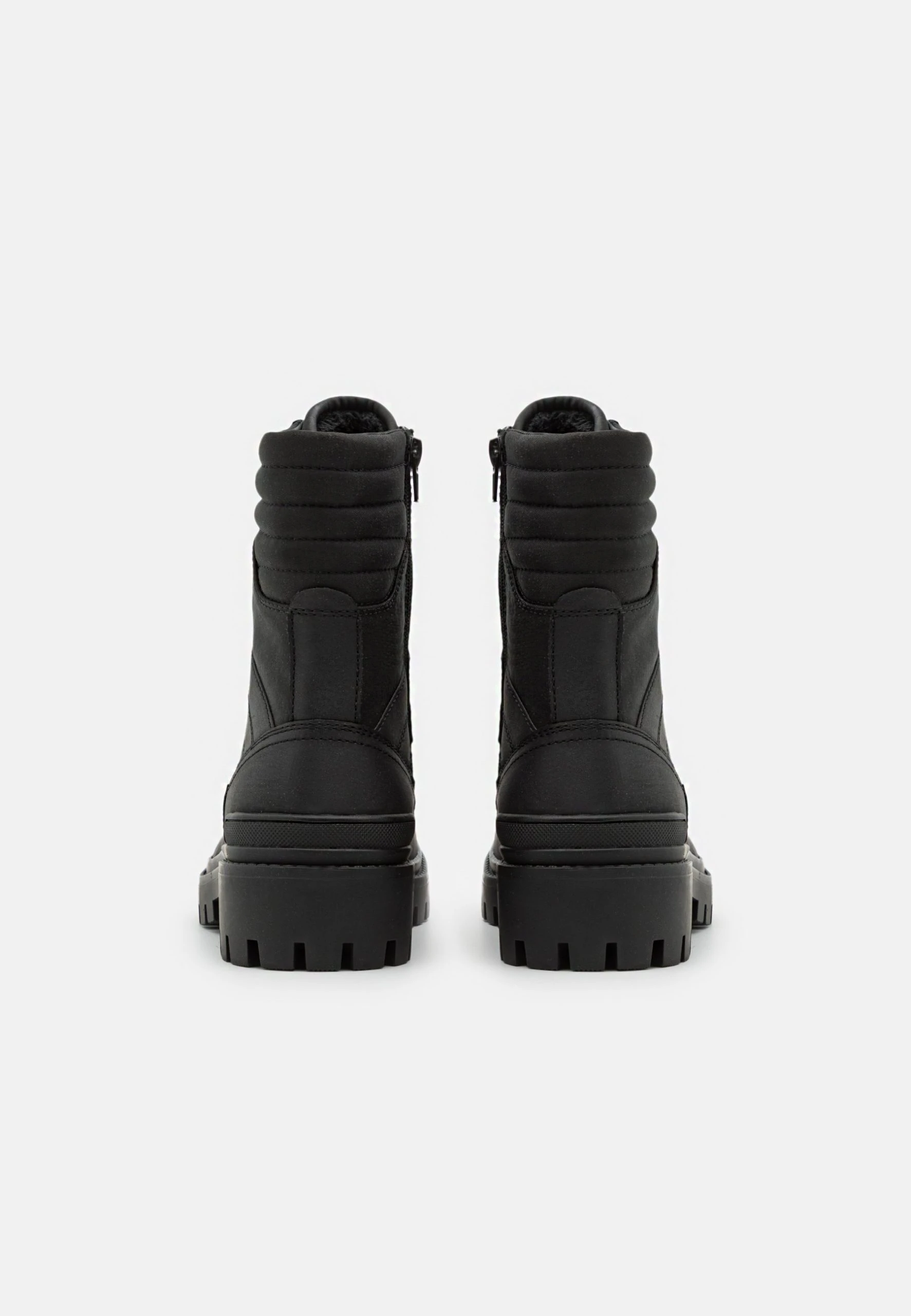 Call It Spring Vegan Draper - Lace-Up Ankle Boots - Black - Image 3