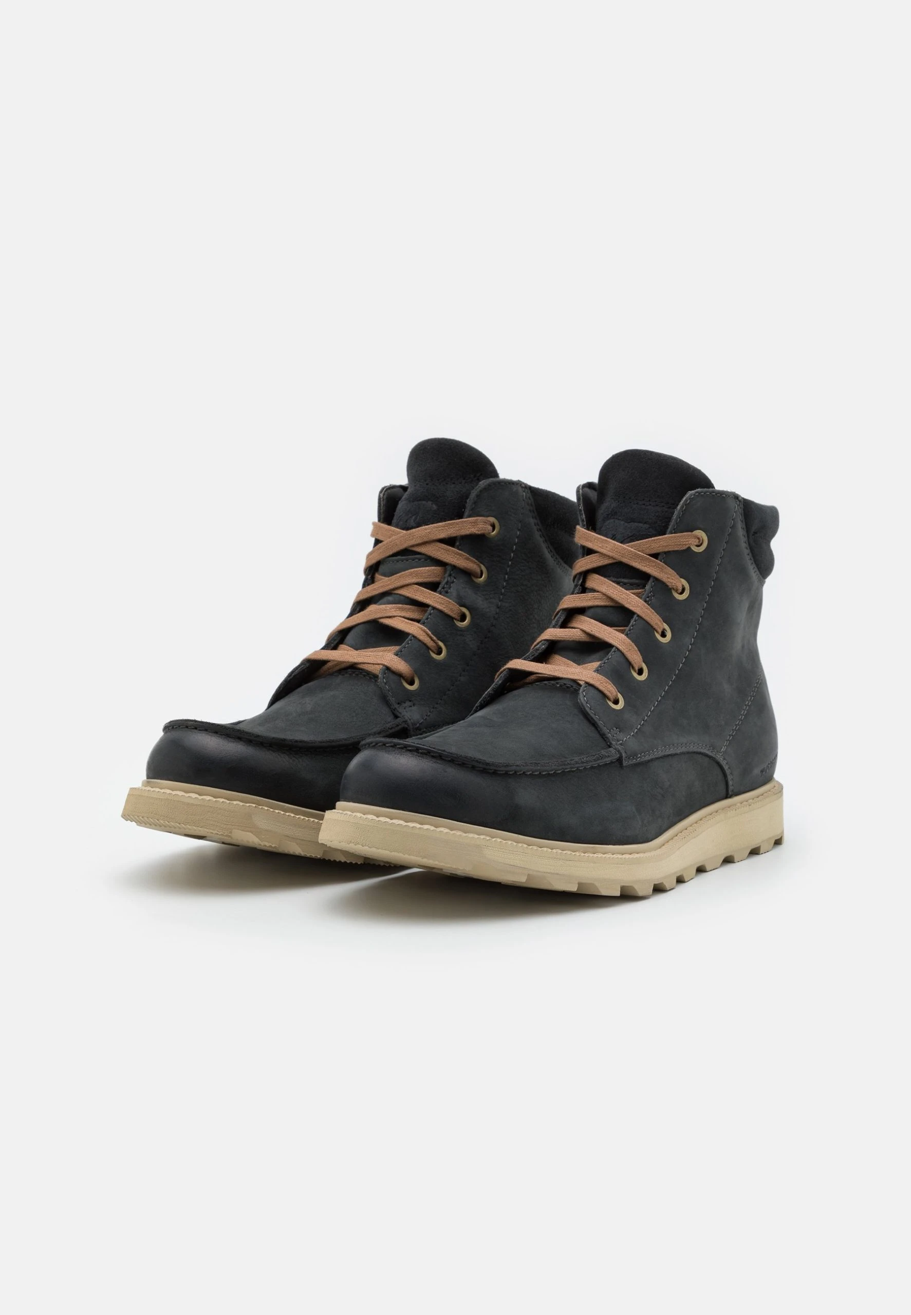 Sorel Madson Moc Toe Wp - Lace-Up Ankle Boots - Coal - Image 2