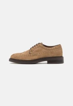 Hackett London Egmont Brogue - Lace-Ups - Camel