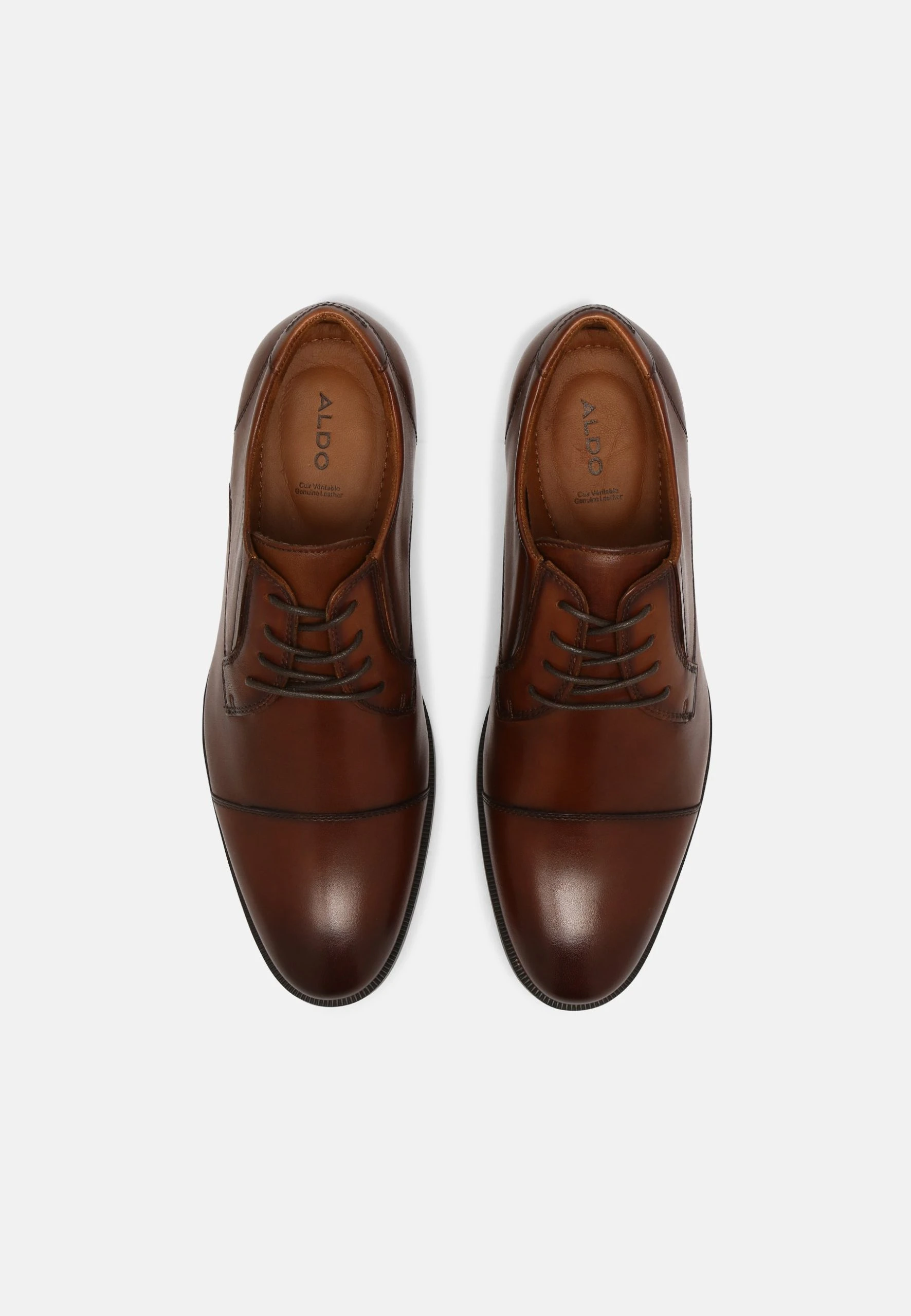 Aldo Cortley Flex - Smart Lace-Ups - Cognac - Image 4