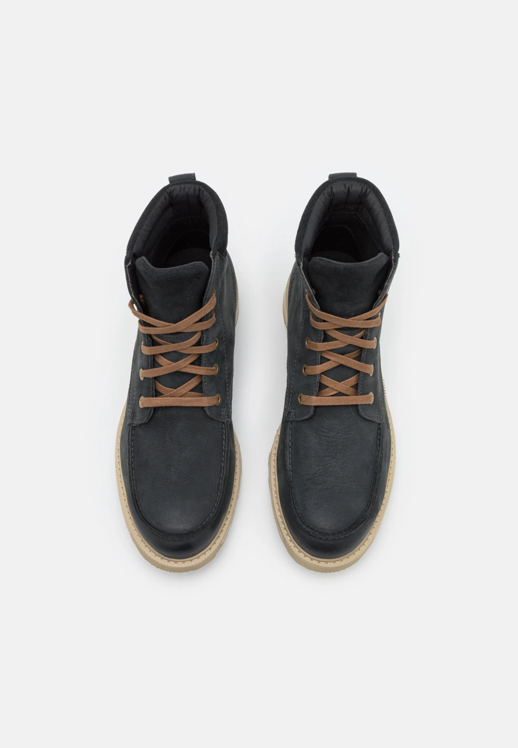 Sorel Madson Moc Toe Wp - Lace-Up Ankle Boots - Coal - Image 4