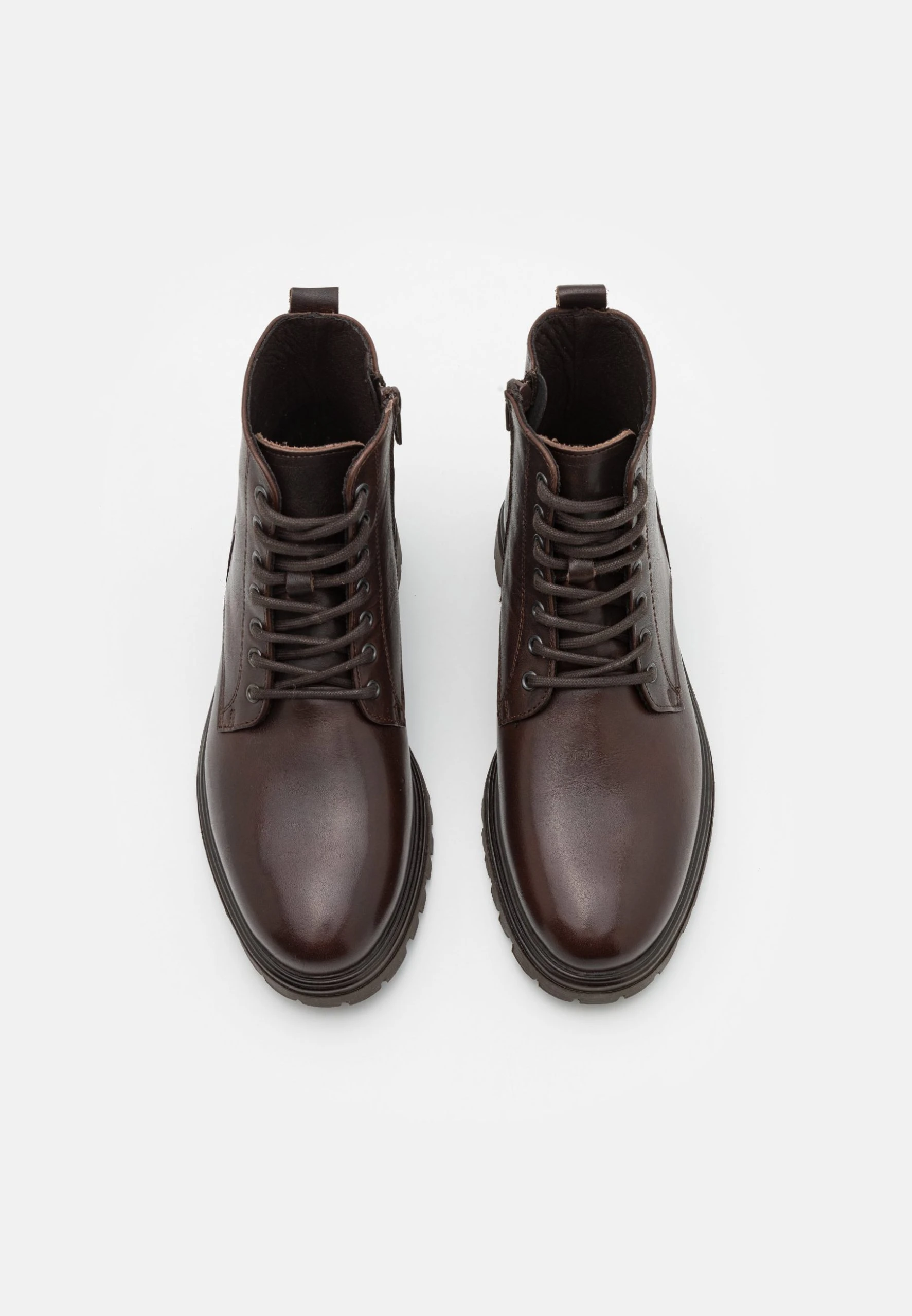 Bianco Biagil Laced Up Boot - Lace-Up Ankle Boots - Dark Brown - Image 4