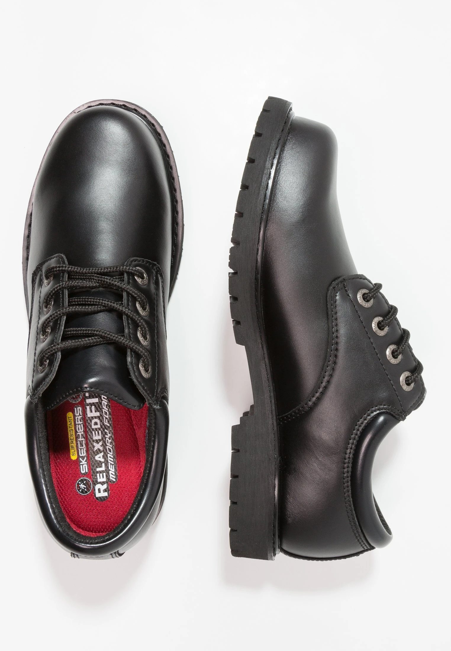 Skechers Cottonwood - Casual Lace-Ups - Black - Image 2