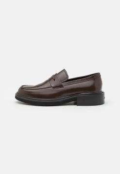 Calvin Klein Slip-Ons - Dark Brown